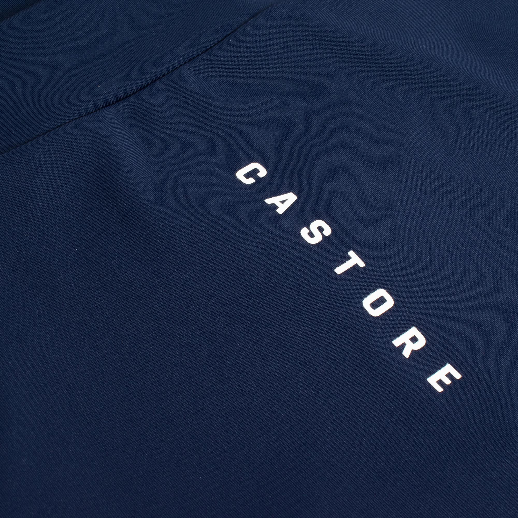 Castore Classic Zip Mock Neck Mens Golf Mid Layer Mid Night Navy